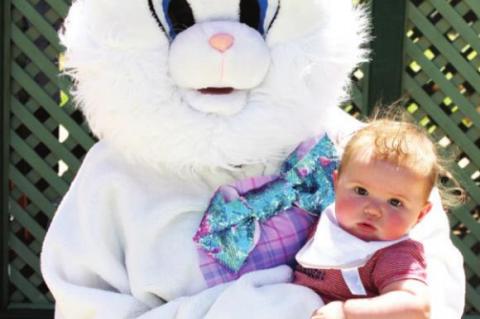 Easter fun on the Courthouse Square